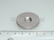 34x3 mm-es l�gyvas korong s�llyesztett furattal